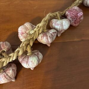 Hanging Ceramic Garlic bulbs-Kitchen Wall Décor